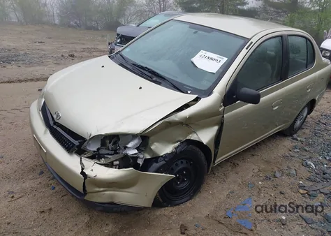 2002 Toyota Echo из США, поврежденный, VIN JTDBT123520217947